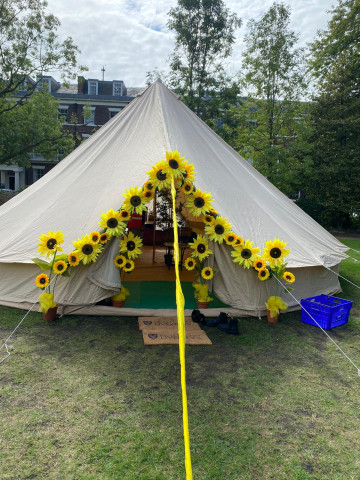 Chill out tent