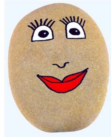 Pebble painting