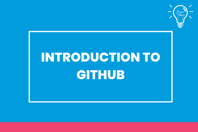 Introduction to GitHub