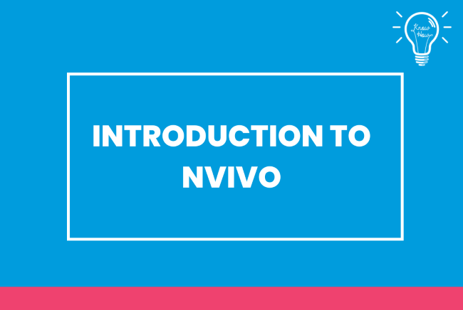 Intro to NVIVO