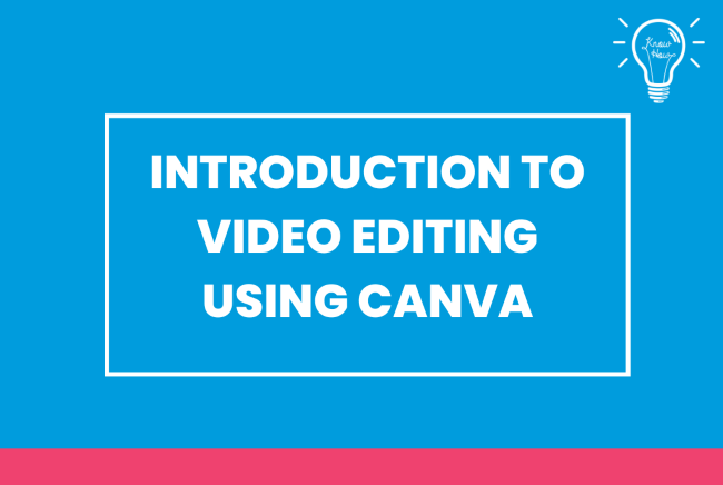 video editing using canva