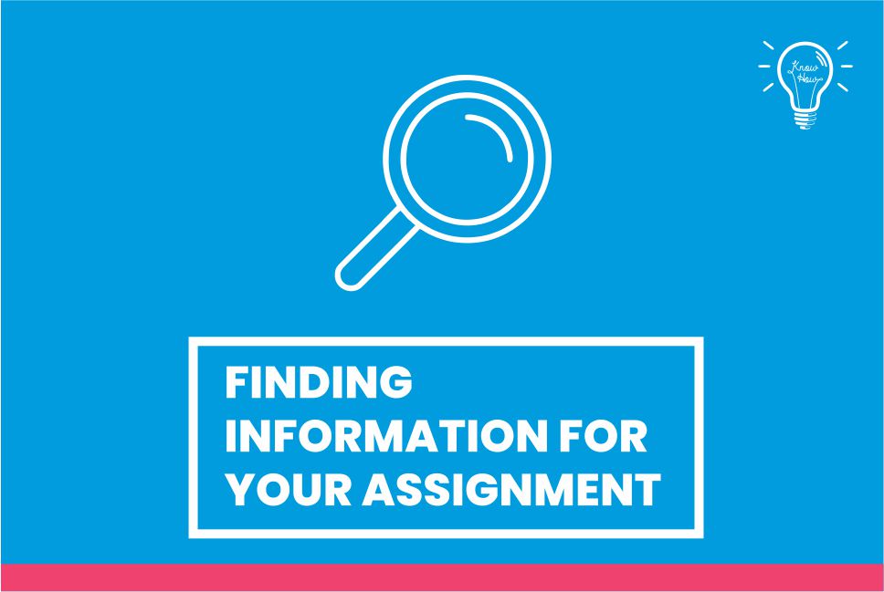 finding information