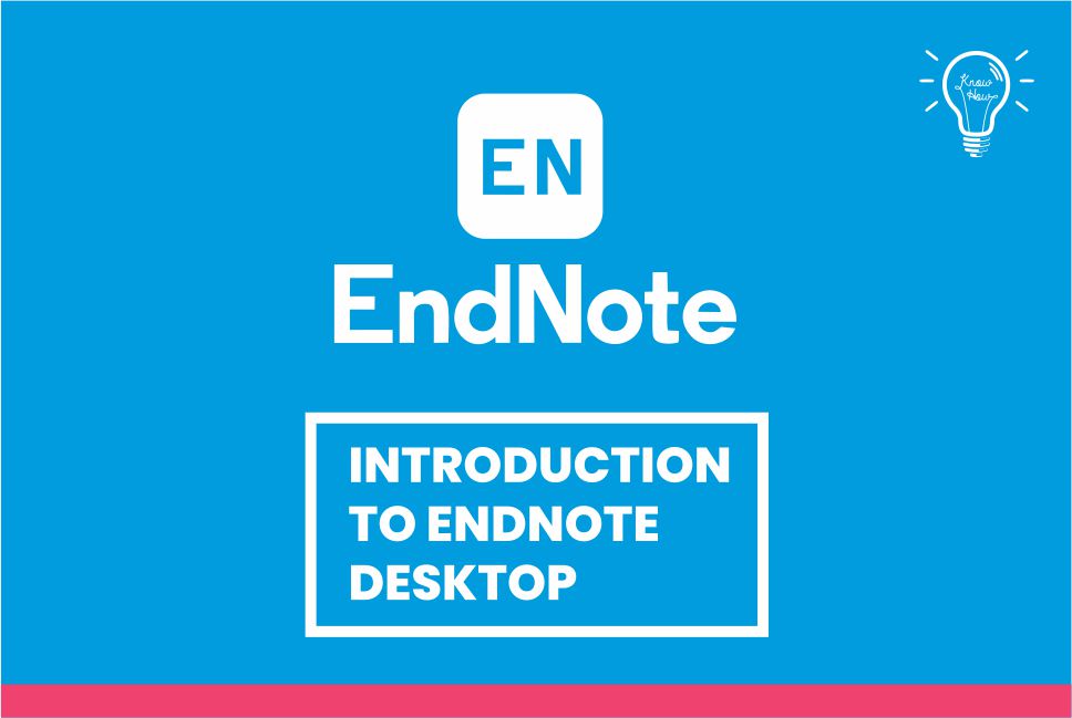 Intro to Endnote 