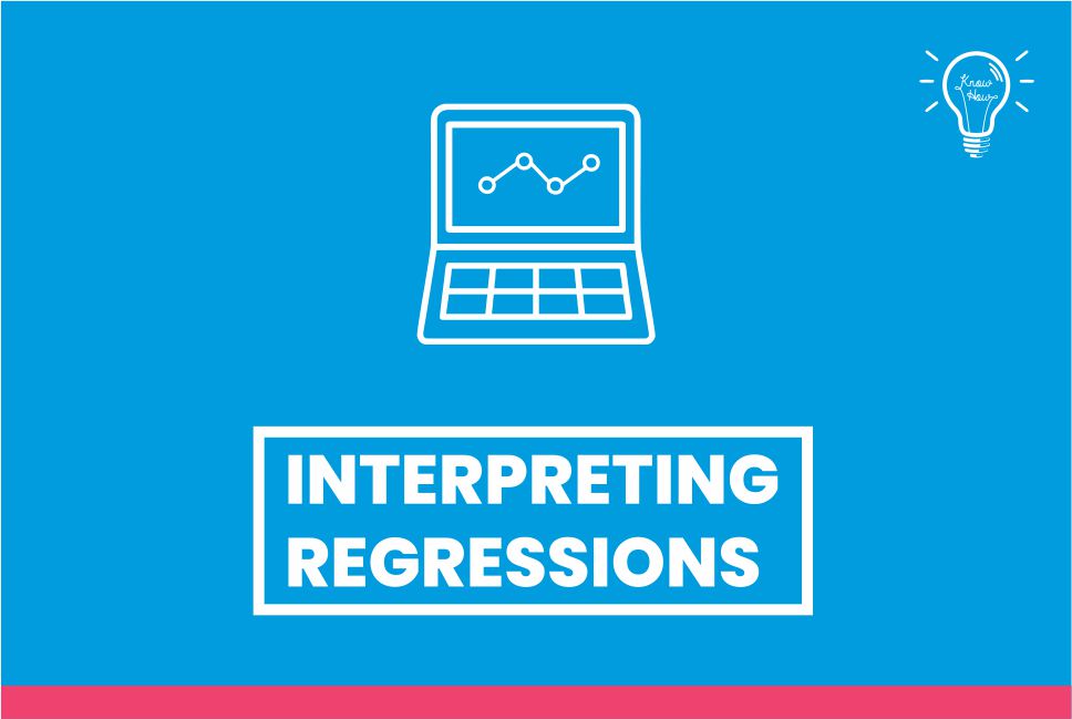 Interpreting regressions